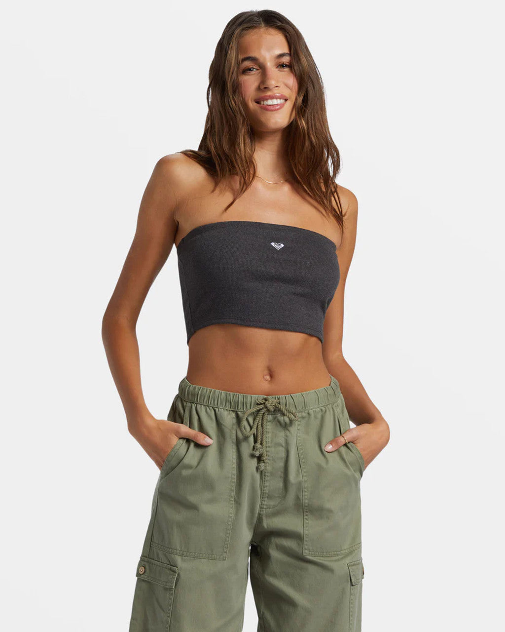 Rx Apparel Tops Roxy Heart Tube Top