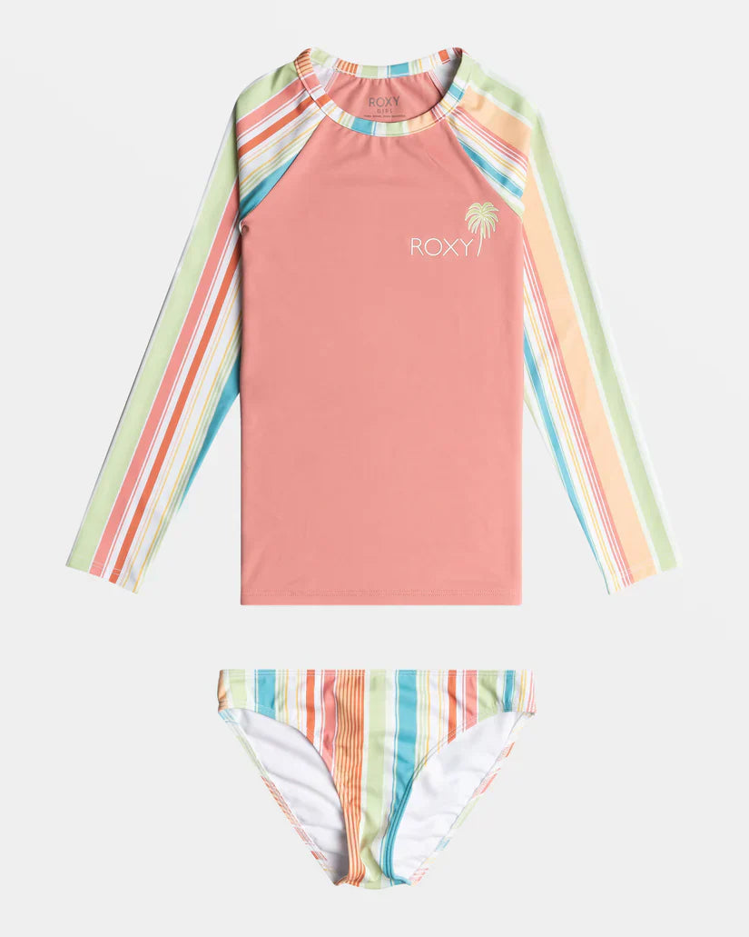 Rx Swimwear Surf Shirt/Rashguard Siesta Stripe L