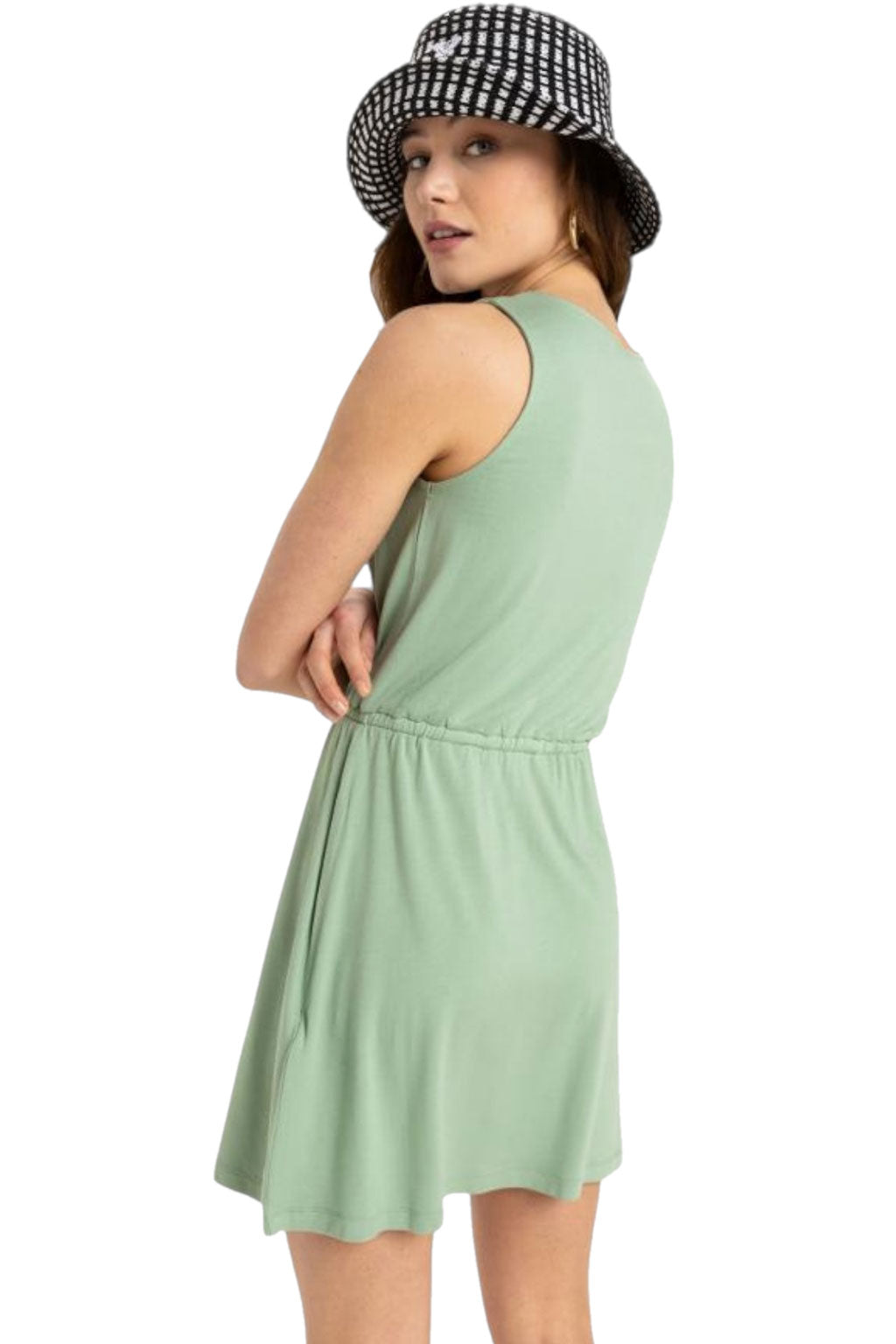 Rx Apparel Dresses Low Tides Dress Solid