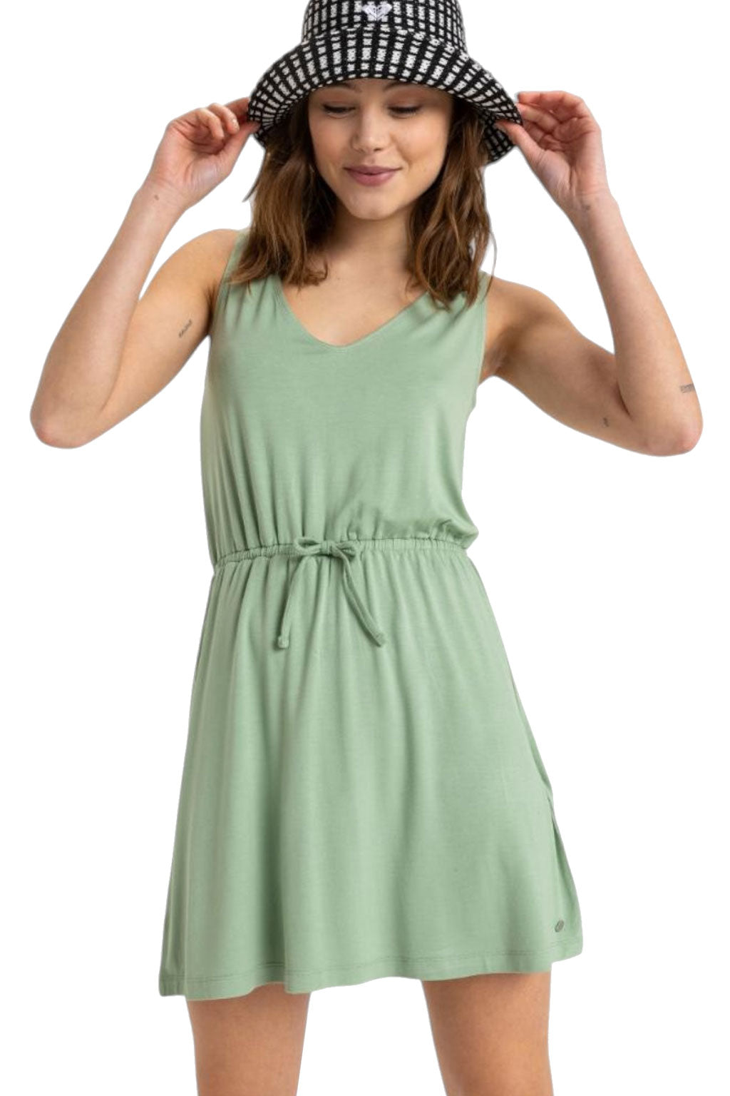 Rx Apparel Dresses Low Tides Dress Solid