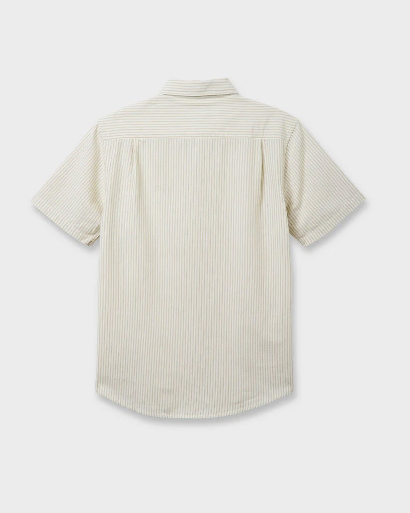 Qs Young Mens Apparel Oxford Stripe Classic Ss