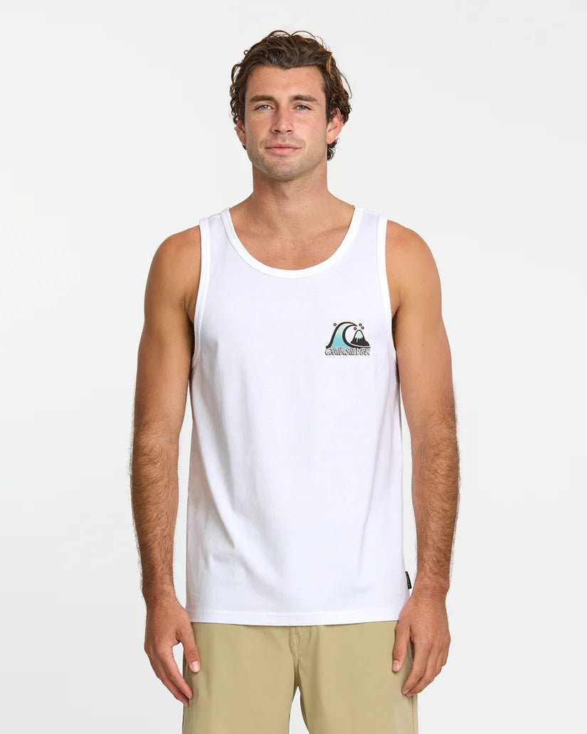 Qs Apparel Tops Bubble Fade Tank