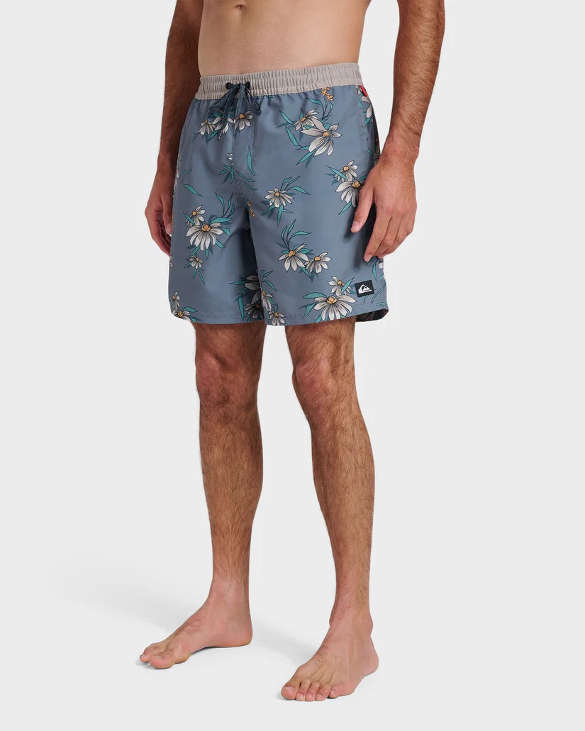 Qs Young Mens Apparel Everyday Coastal Flora Volley 17