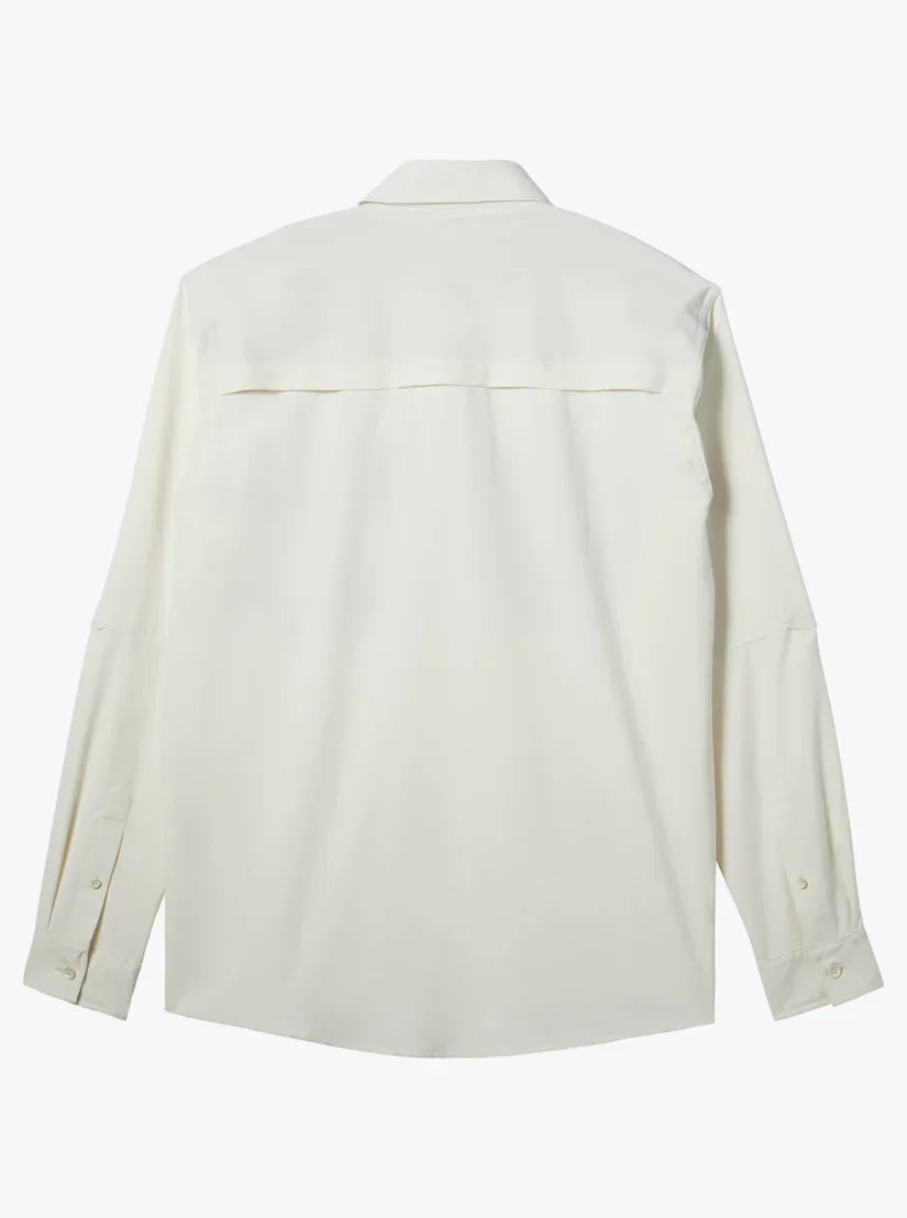 QS Mens Tops SKIPPER LS WOVE WVTP