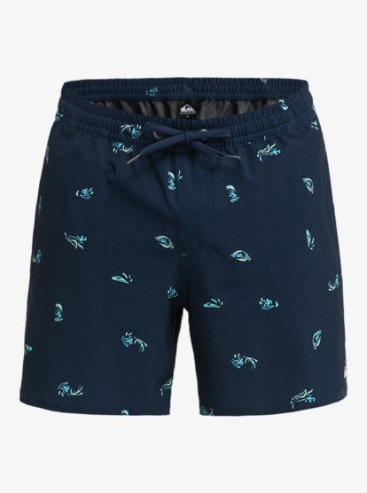 Qs Young Mens Apparel Stretch Printed Volley 16