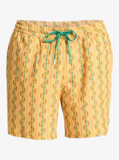 Qs Young Mens Apparel Stretch Printed Volley 16