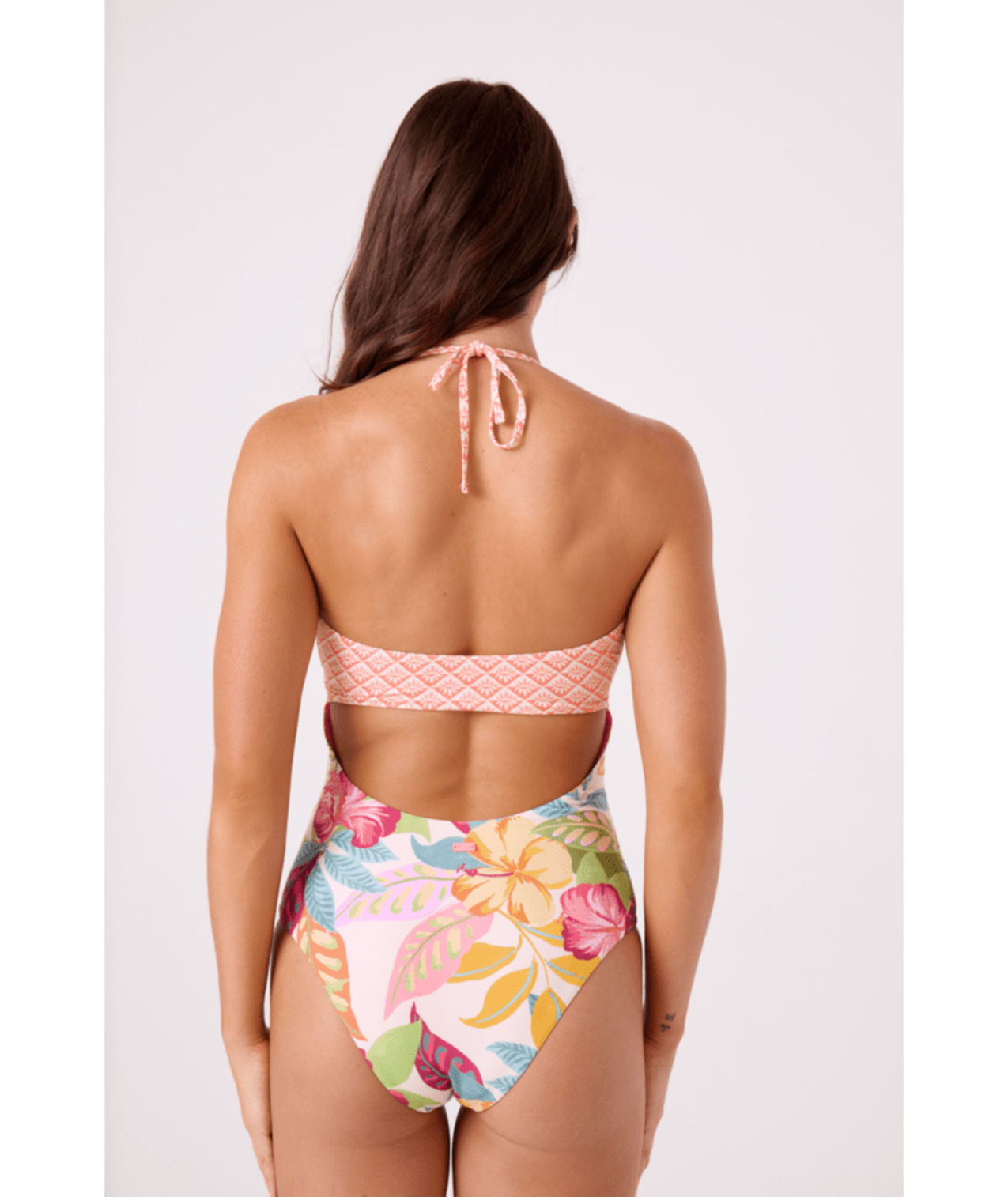 Rx Swimwear Swimsuits Hot Tropcs Peek A Boo 1 Piece Mod