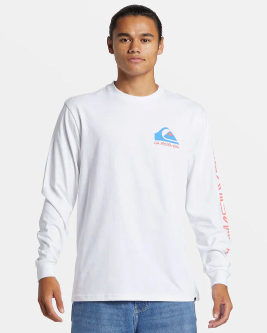 Qs Apparel Screen Tee Comp Logo Ls Mu1