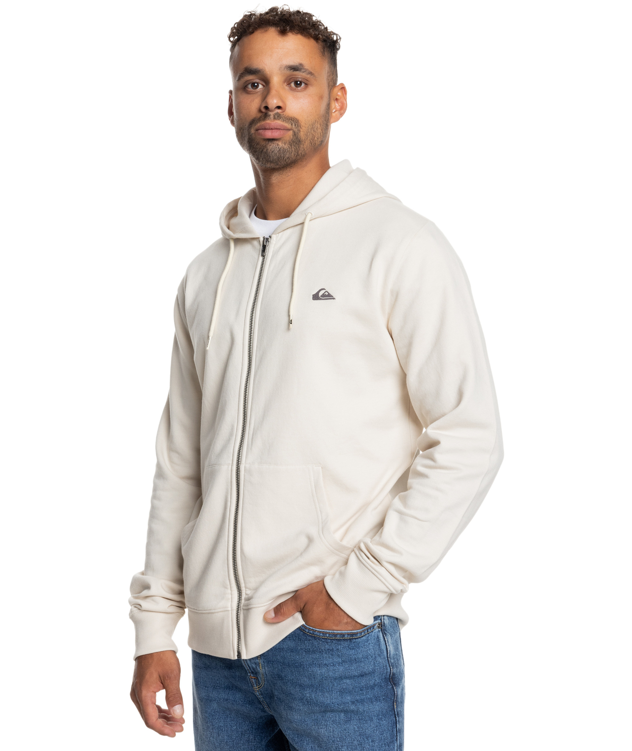 Qs Apparel Outer Layer Basic Hood Zip Young Men