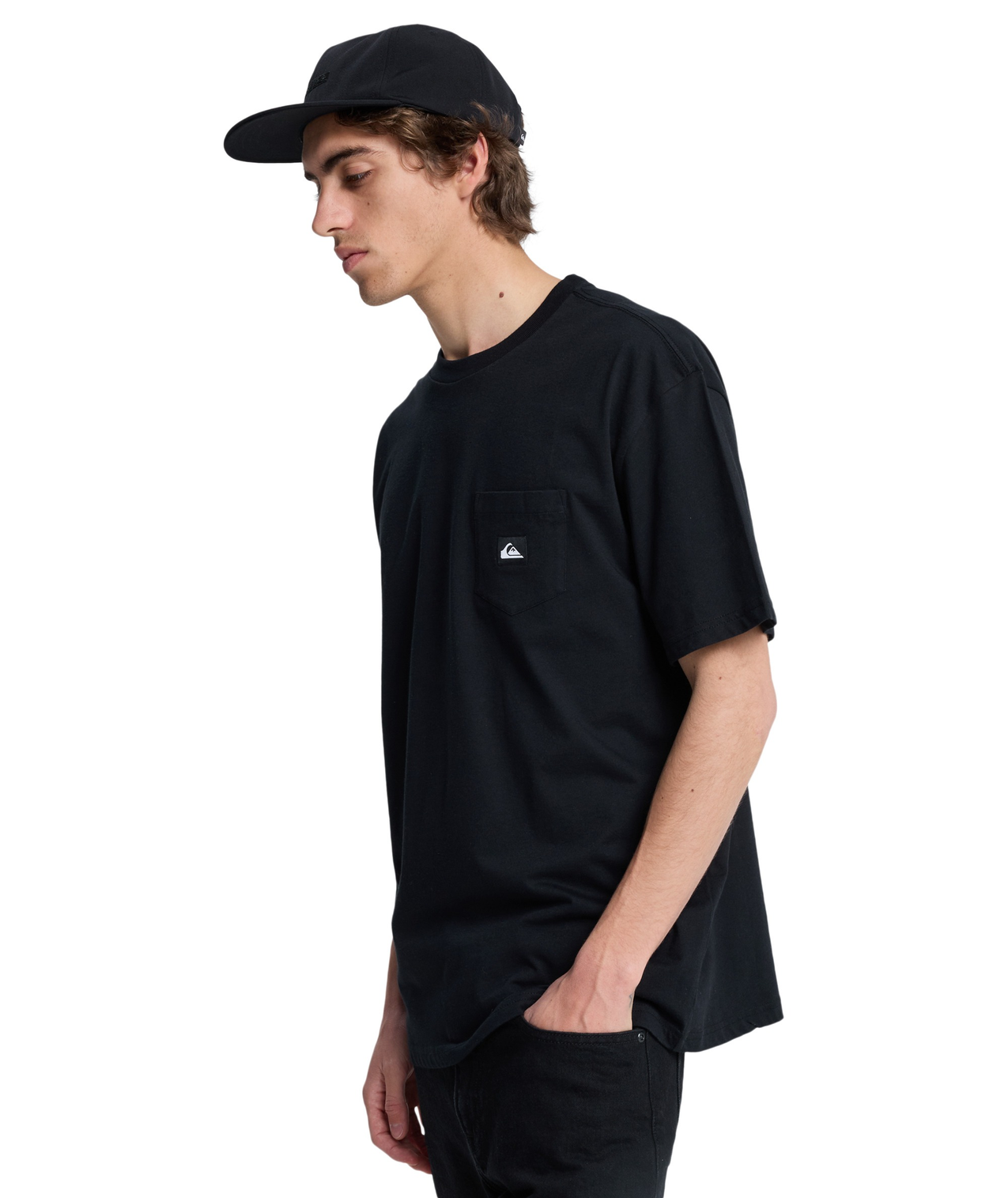 Qs Apparel Tops Salt Water Pocket Ss Tee