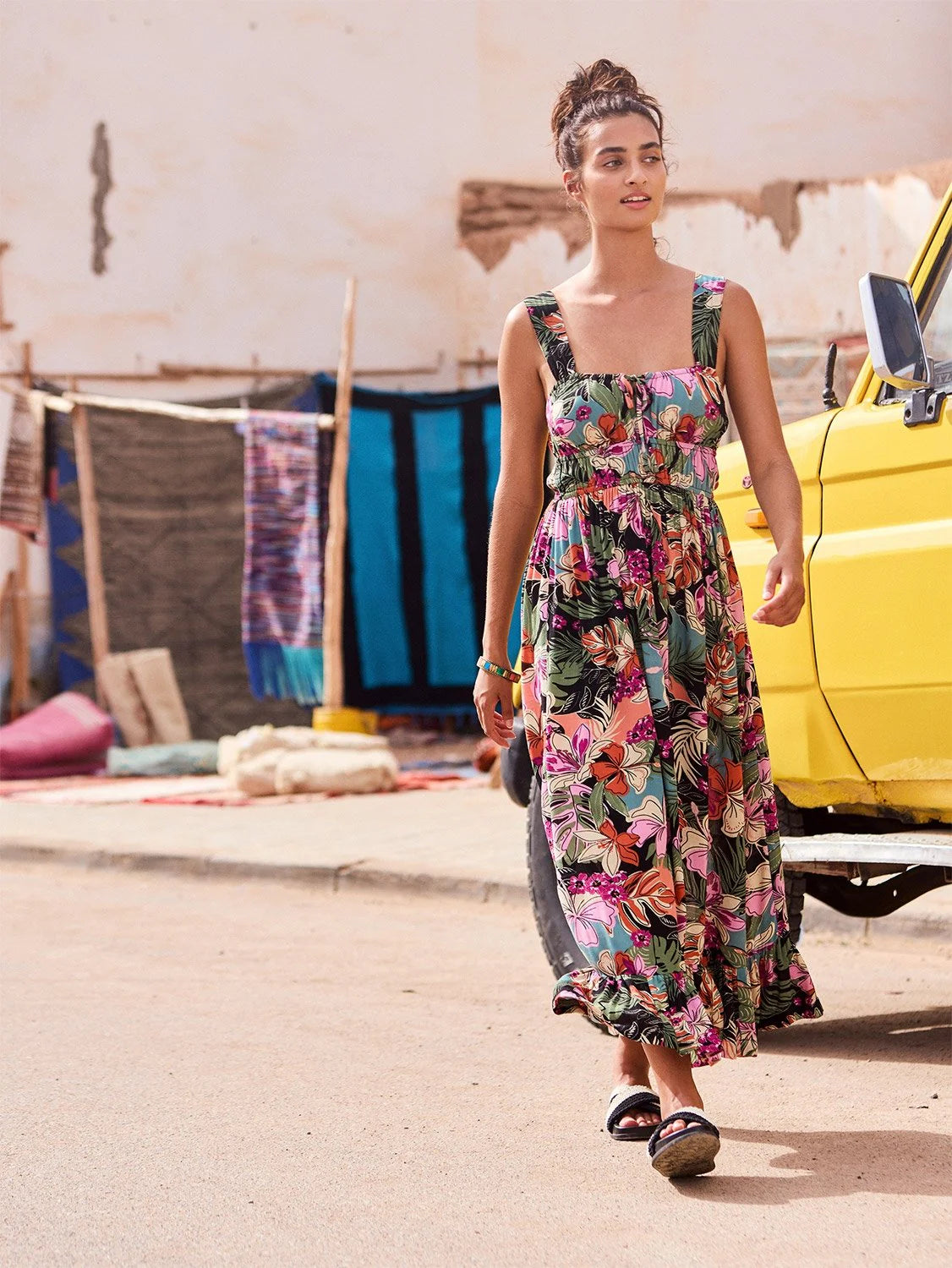 Rx Apparel Dresses PARADISE WINDS TROPICAL