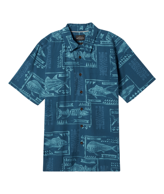 Qs Apparel Tops Block Fish