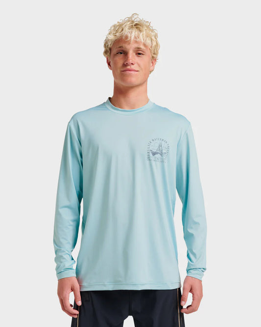 Qs Men Apparel Coolbreeze Ls Surf Tee
