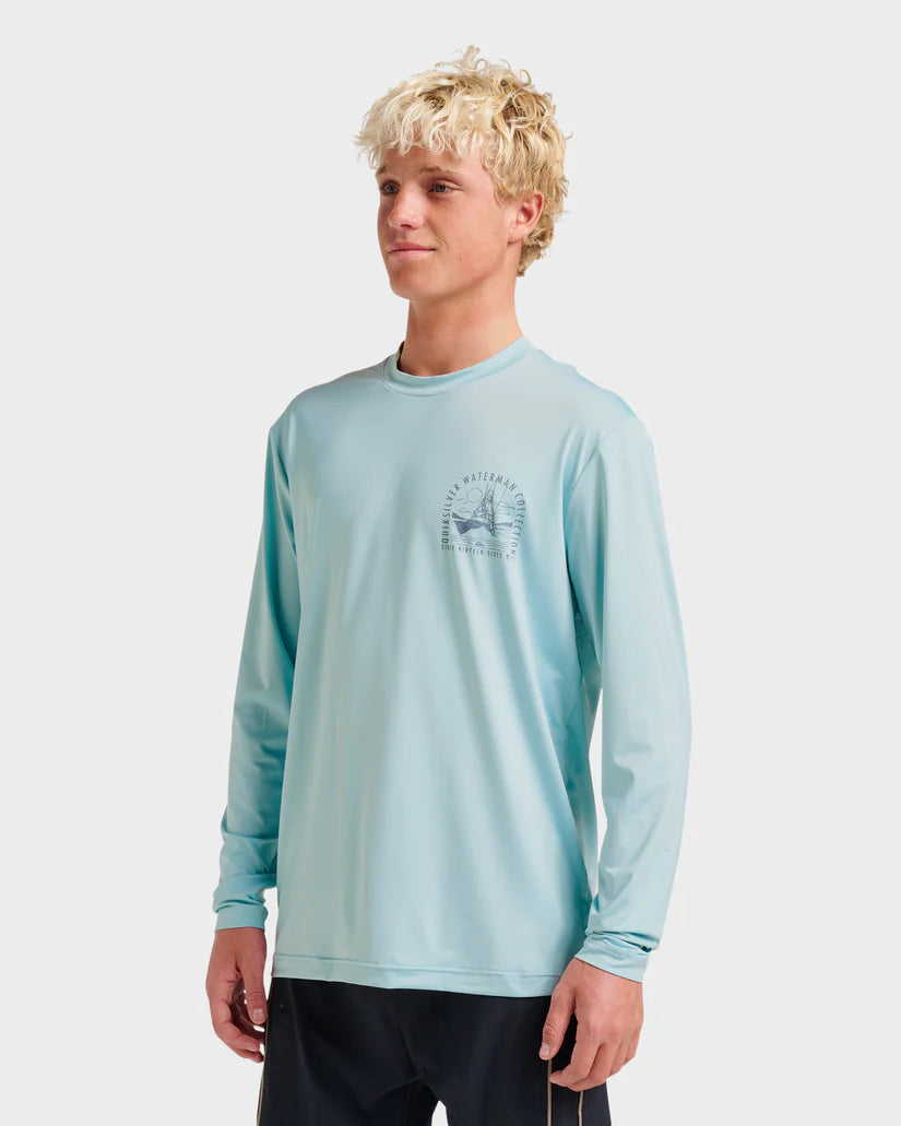 Qs Men Apparel Coolbreeze Ls Surf Tee