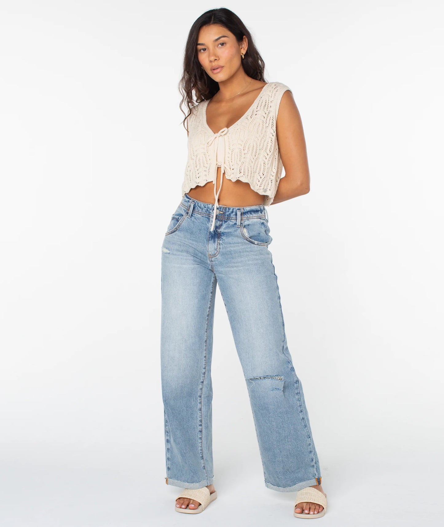 Rx Apparel Beach Bound Crochet Vest