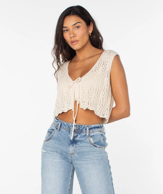 Rx Apparel Beach Bound Crochet Vest
