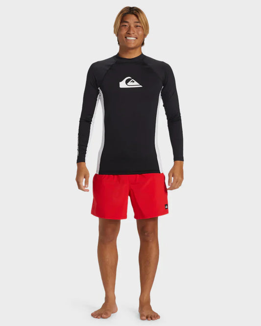 Qs Apparel Surf Shirt/Rashguard Everyday Upf50 Comp Ls