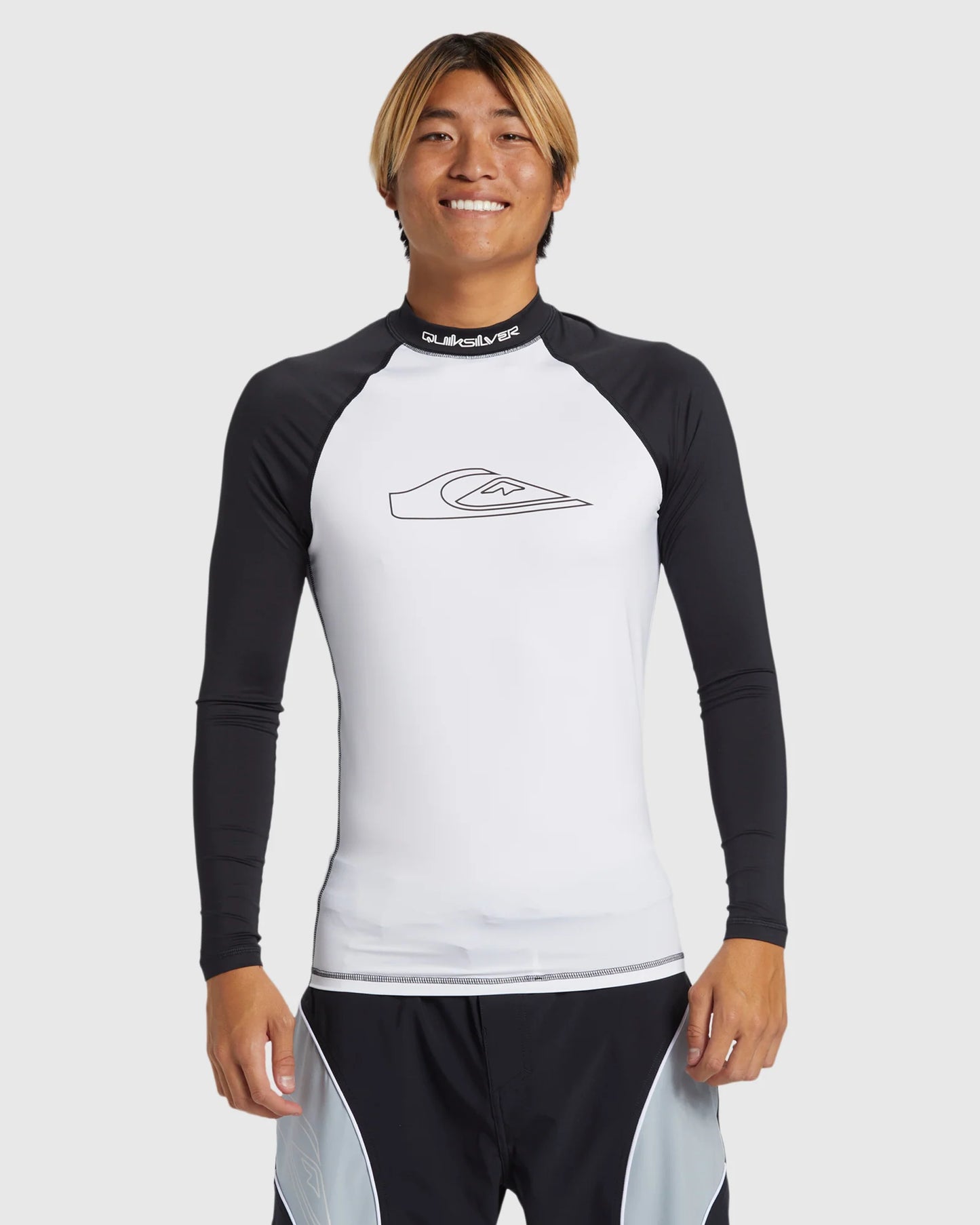 Qs Apparel Surf Shirt/Rashguard Mercury Upf50 Ls