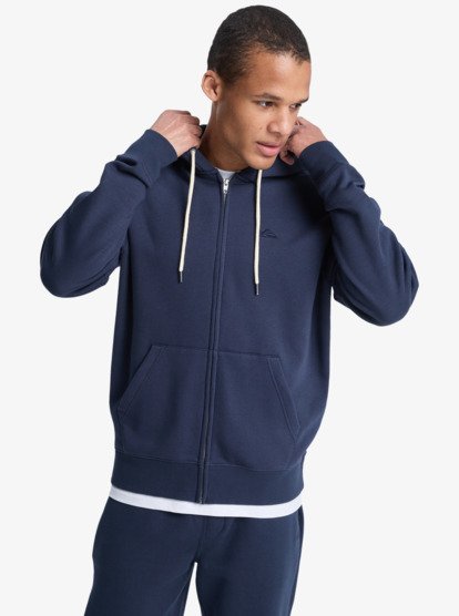 Qs Young Mens Apparel Salt Water Zip Hoodie