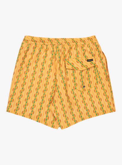 Qs Young Mens Apparel Stretch Printed Volley 16