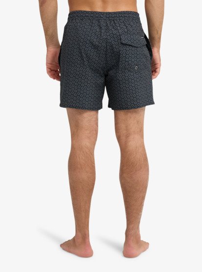 Qs Young Mens Apparel Stretch Printed Volley 16