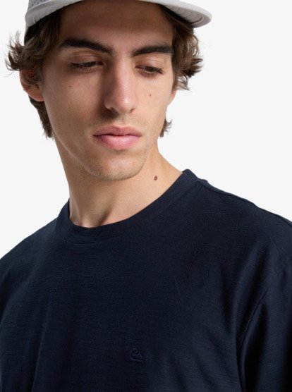 Qs Young Mens Apparel Slub Roundneck