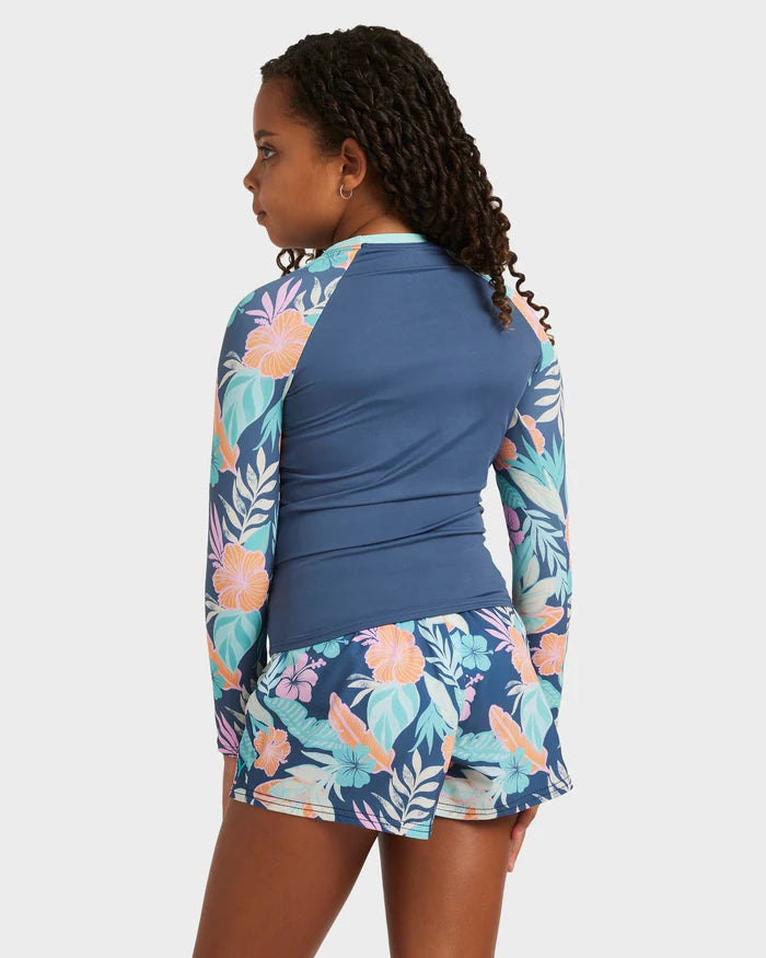 Rx Youth Apparel Active Floral Rg Ls Lycra Kids