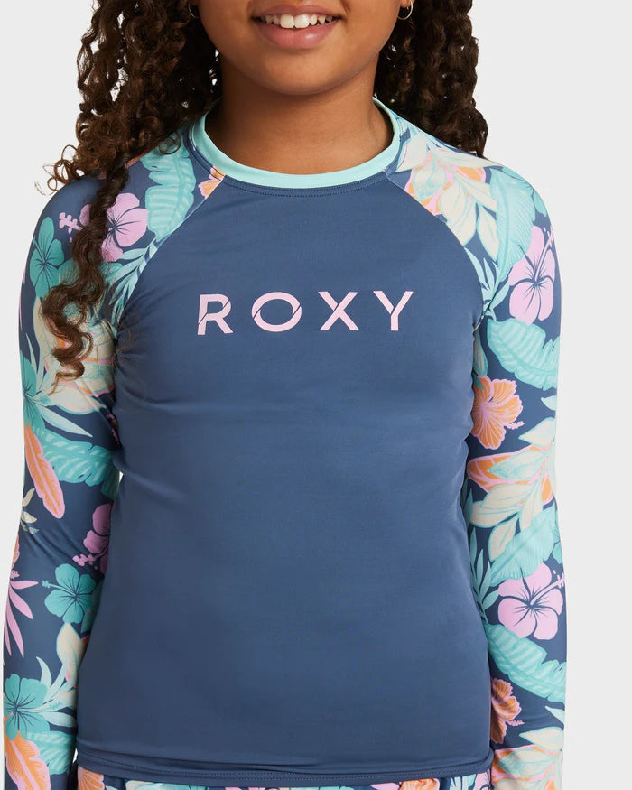 Rx Youth Apparel Active Floral Rg Ls Lycra Kids