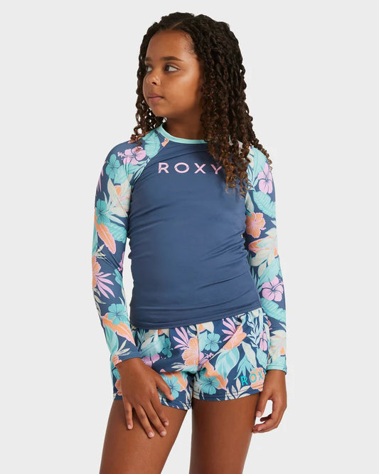 Rx Youth Apparel Active Floral Rg Ls Lycra Kids
