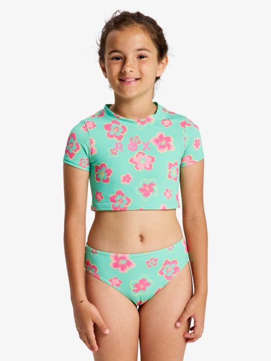 Rx Youth Apparel Tropicool Crop Lycra Set
