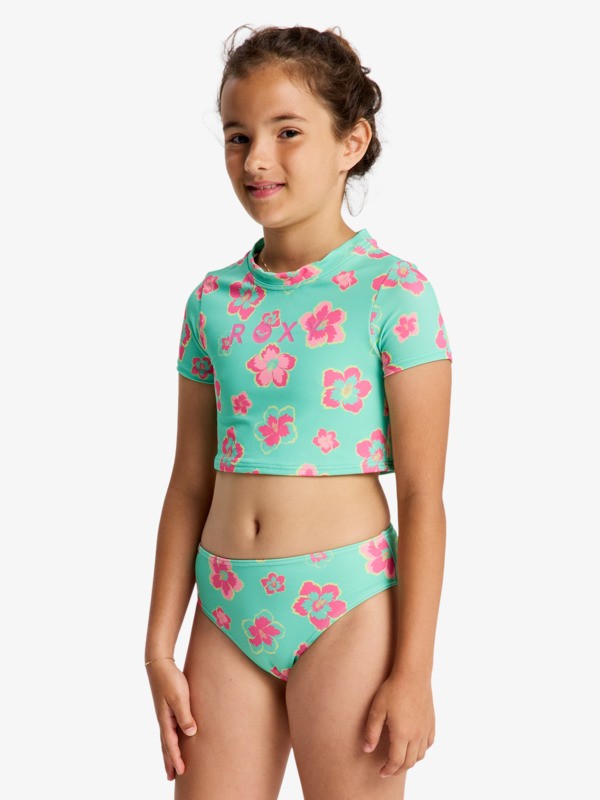 Rx Youth Apparel Tropicool Crop Lycra Set
