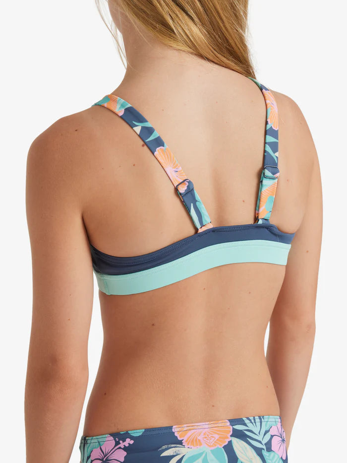 Rx Young Women Accessories Active Floral Rg Crop Top Set Kids