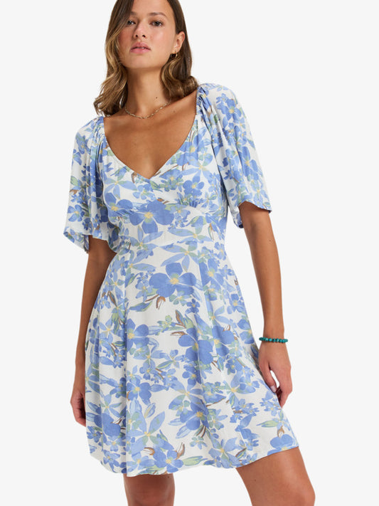 Rx Apparel Dresses Mercado Mini Crepe