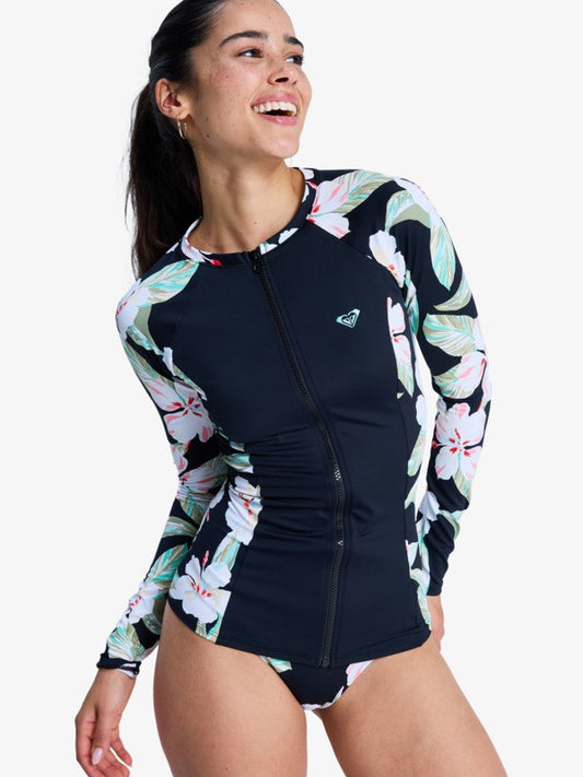 Rx Young Women Apparel Ls Zip Lycra