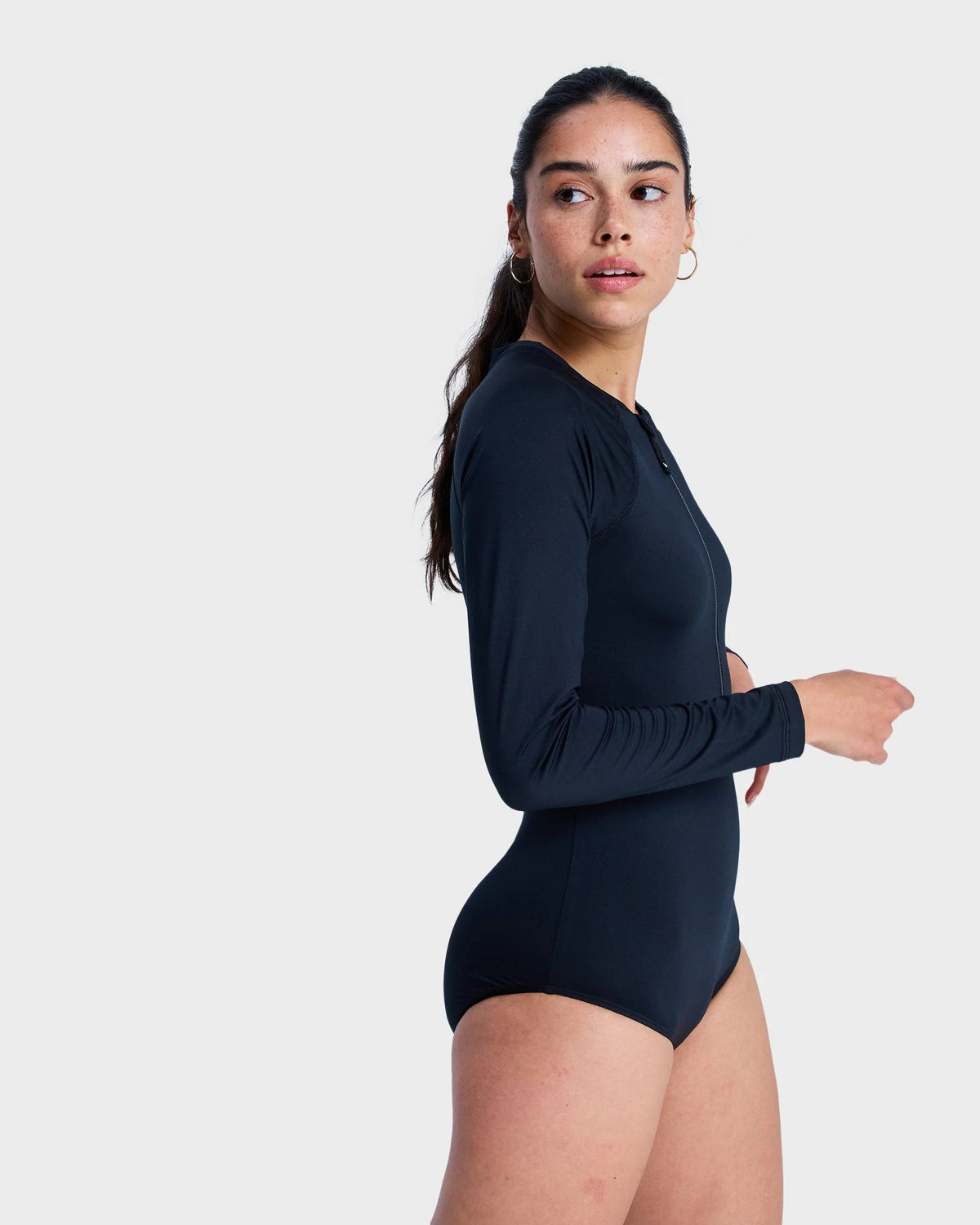Rx Young Women Apparel Essentials Ls Front Zipped One