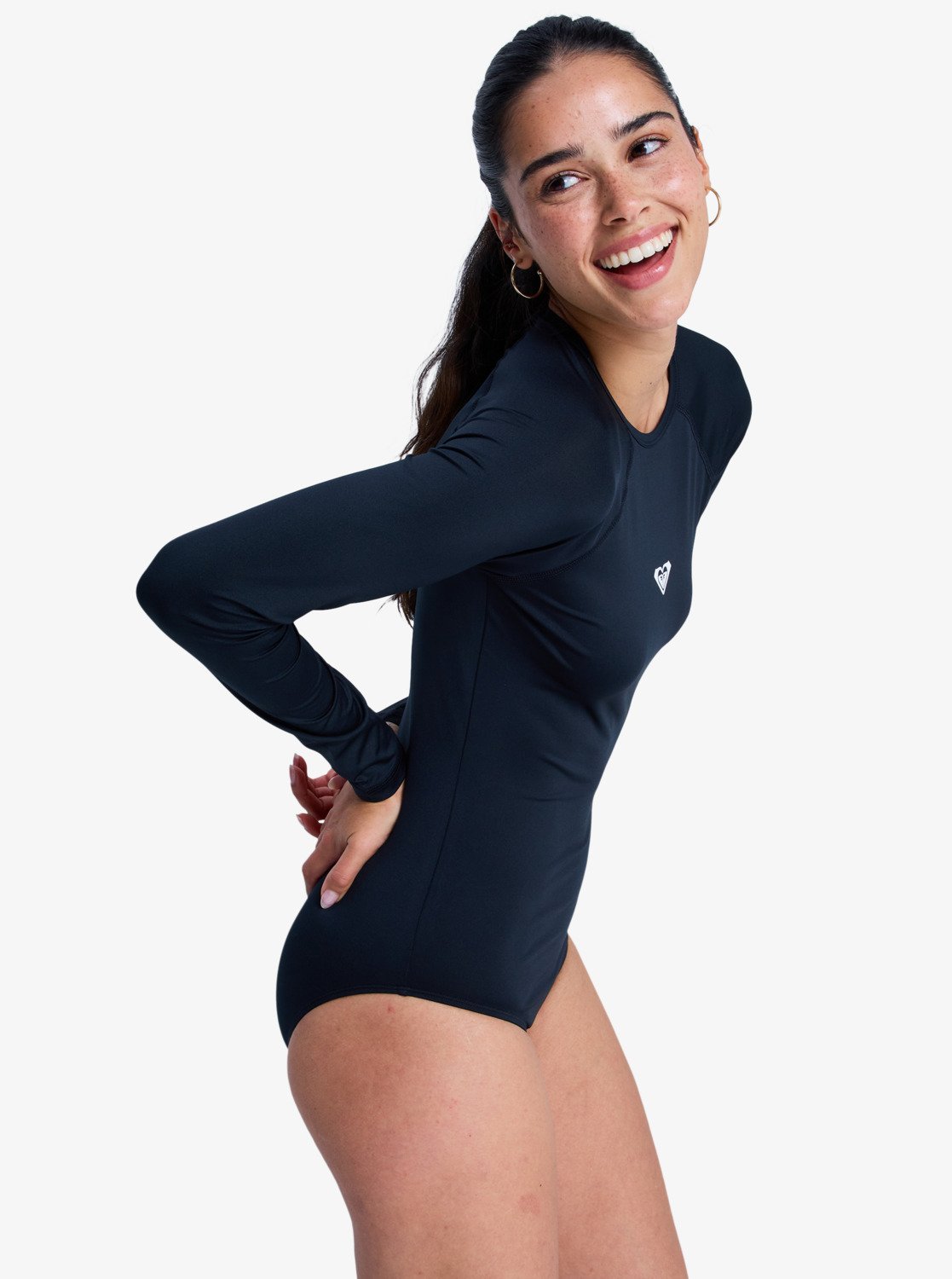 Rx Young Women Apparel Essentials Ls Onesie Back Zip