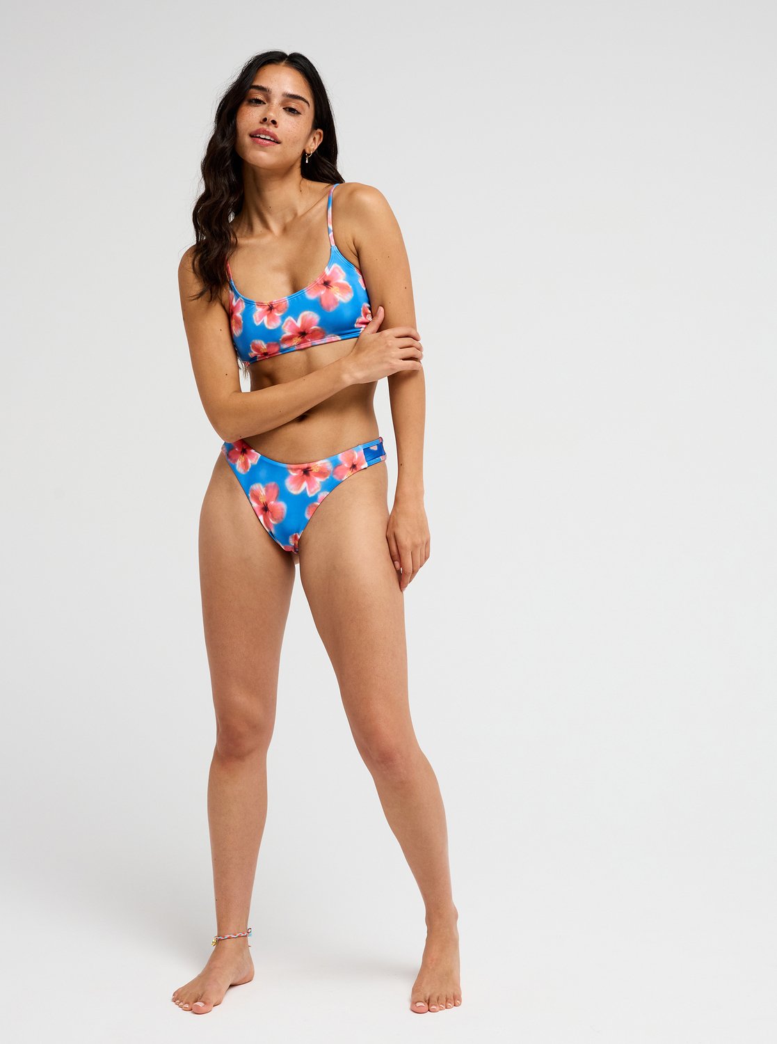 Rx Young Womens Swimwear Hibiscus Daze Bralette