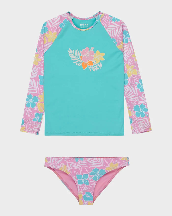 Rx Youth Apparel Tropical Square Ls Lycra Set Kids
