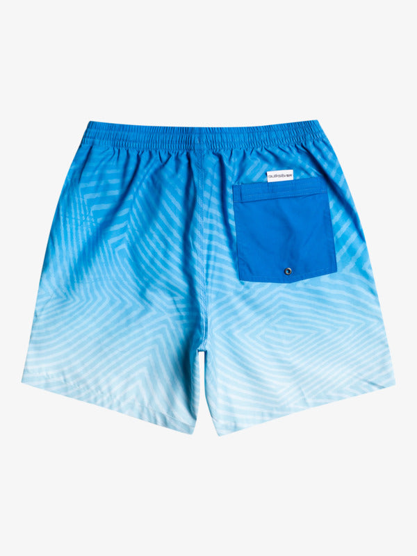 Qs Young Mens Boardshorts/Jams Warped Logo 17 M